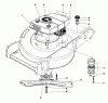 Toro 20762 - Lawnmower, 1981 (1000001-1999999) Ricambi ENGINE ASSEMBLY