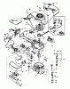 Toro 20762 - Lawnmower, 1982 (2000001-2999999) Ricambi ENGINE TECUMSEH MODEL NO. TNT 100-10077D