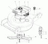 Toro 20762 - Lawnmower, 1984 (4000001-4999999) Ricambi ENGINE ASSEMBLY