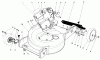 Toro 20762C - Lawnmower, 1985 (5000001-5999999) Ricambi HOUSING ASSEMBLY