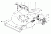 Toro 20770 - Lawnmower, 1982 (2000001-2999999) Ricambi HOUSING ASSEMBLY