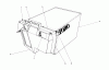 Toro 20775 - Lawnmower, 1980 (0000001-0999999) Ricambi GRASS BAG ASSEMBLY