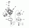 Toro 20780C - Lawnmower, 1989 (9000001-9999999) Ricambi CARBURETOR NO. 632098