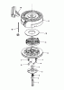 Toro 20780C - Lawnmower, 1989 (9000001-9999999) Ricambi REWIND STARTER NO. 590635