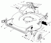 Toro 20782C - Lawnmower, 1985 (5000001-5999999) Ricambi HOUSING ASSEMBLY