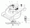 Toro 20788 - Lawnmower, 1981 (1000001-1999999) Ricambi ENGINE ASSEMBLY