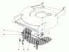 Toro 20790 - Lawnmower, 1981 (1000001-1999999) Ricambi LEAF SHREDDER KIT NO. 59105 (OPTIONAL)