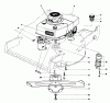 Toro 20790 - Lawnmower, 1982 (2000001-2999999) Ricambi ENGINE ASSEMBLY