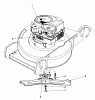Toro 20798 - Lawnmower, 1980 (0000001-0999999) Ricambi ENGINE ASSEMBLY
