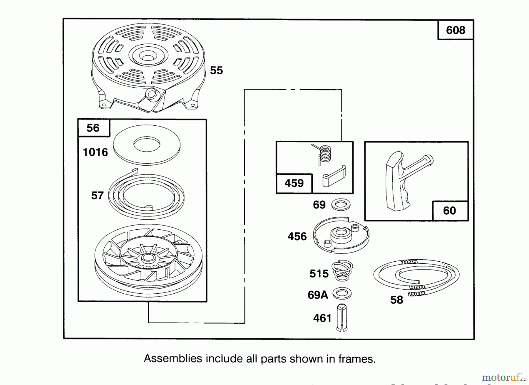  Toro Neu Mowers, Walk-Behind Seite 2 21010BC - Toro Lawnmower, 1995 (5900001-5999999) ENGINE BRIGGS & STRATTON MODEL 12E802-0620-01 #6