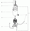Toro 21100 - Whirlwind Lawnmower, 1968 (8000001-8999999) Ricambi STARTER MOTOR AND PINION