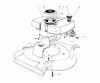 Toro 21610 - Guardian Lawnmower, 1974 (4000001-4999999) Ricambi ENGINE ASSEMBLY MODEL NO. 21711