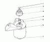 Toro 21738 - Whirlwind Lawnmower, 1979 (9000001-9999999) Ricambi STARTER MOTOR