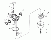 Toro 21738 - Whirlwind Lawnmower, 1980 (0000001-0999999) Ricambi CARBURETOR NO. 632050