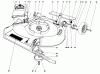 Toro 21738 - Whirlwind Lawnmower, 1982 (2000001-2999999) Ricambi HOUSING ASSEMBLY