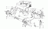 Toro 21900 - Whirlwind Lawnmower, 1973 (3000001-3999999) Ricambi HOUSING ASSEMBLY