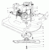 Toro 22015 - Lawnmower, 1983 (3000001-3999999) Ricambi ENGINE ASSEMBLY (MODELS 22015 & 22020)