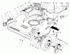 Toro 22020 - Lawnmower, 1985 (5000001-5999999) Ricambi HOUSING ASSEMBLY (MODEL 22020)