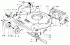 Toro 22025C - Lawnmower, 1987 (7000001-7999999) Ricambi HOUSING ASSEMBLY