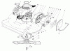 Toro 22035 - Lawnmower, 1984 (4000001-4999999) Ricambi ENGINE ASSEMBLY (MODEL 22030)