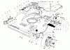 Toro 22035 - Lawnmower, 1985 (5000001-5999999) Ricambi HOUSING ASSEMBLY (MODEL 22030 CONTINUED)