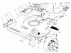 Toro 22030 - Lawnmower, 1987 (7000001-7999999) Ricambi HOUSING ASSEMBLY (MODEL 22035)