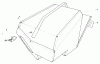 Toro 22030 - Lawnmower, 1987 (7000001-7999999) Ricambi STEEL GRASS CATCHER (MODEL 22099) (OPTIONAL)