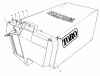 Toro 22031 - ProLine 21" Recycler Lawnmower, 1992 (2000001-2999999) Ricambi GRASS BAG ASSEMBLY NO. 11-5609