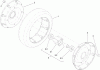 Toro 22031 - ProLine 21" Recycler Lawnmower, 2003 (230000001-230999999) Ricambi WHEEL ASSEMBLY NO. 53-7720