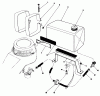 Toro 22035 - Lawnmower, 1989 (9000001-9006453) Ricambi GAS TANK ASSEMBLY