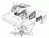 Toro 22036 - Lawnmower, 1991 (1000001-1999999) Ricambi ENGINE ASSEMBLY