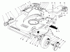 Toro 22036 - Lawnmower, 1992 (2000001-2999999) Ricambi HOUSING ASSEMBLY