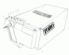 Toro 22037B - Proline 21" Recycler Mower, 1994 (49000001-49999999) Ricambi GRASS BAG ASSEMBLY NO. 11-5609