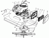 Toro 22037BC - Lawnmower, 1995 (5900001-5999999) Ricambi ENGINE ASSEMBLY