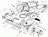 Toro 22037BC - Lawnmower, 1995 (5900001-5999999) Ricambi HOUSING ASSEMBLY