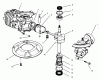 Toro 22038 - Lawnmower, 1997 (7900001-7999999) Ricambi CRANKSHAFT ASSEMBLY (MODEL NO. 47PS5-3)(MODEL NO. 22038B)(MODEL NO. 47PT6-3)(MODEL NO. 22038)