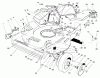 Toro 22038 - Lawnmower, 1997 (7900001-7999999) Ricambi HOUSING ASSEMBLY