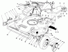 Toro 22040 - Lawnmower, 1991 (1000001-1999999) Ricambi HOUSING ASSEMBLY