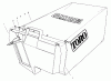 Toro 22040 - Lawnmower, 1997 (7900001-7999999) Ricambi GRASS BAG ASSEMBLY NO. 11-5609