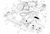 Toro 22043 - Lawnmower, 1992 (2000001-2999999) Ricambi HOUSING ASSEMBLY