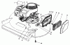 Toro 22043 - Lawnmower, 1993 (3900001-3900964) Ricambi ENGINE ASSEMBLY