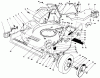 Toro 22043 - Lawnmower, 1993 (3900001-3900964) Ricambi HOUSING ASSEMBLY