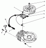 Toro 22043 - Lawnmower, 1993 (3900001-3900964) Ricambi IGNITION ASSEMBLY (MODEL NO. 47PN2-7)