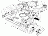Toro 22043 - Lawnmower, 1993 (3900965-3999999) Ricambi HOUSING ASSEMBLY