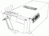 Toro 22043 - Lawnmower, 1994 (4900001-4999999) Ricambi GRASS BAG ASSEMBLY NO. 11-5609