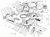Toro 22045 - Recycler Mower, 1997 (7900001-7999999) Ricambi HOUSING ASSEMBLY