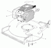 Toro 22142 - Lawnmower, 1997 (7900001-7999999) Ricambi ENGINE ASSEMBLY