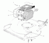 Toro 22151 - Lawnmower, 1996 (6900001-6999999) Ricambi ENGINE ASSEMBLY