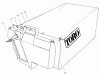 Toro 22161 - Recycler Mower, 2000 (200000001-200999999) Ricambi GRASS BAGGING ASSEMBLY