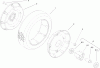 Toro 22167 - 21" Heavy-Duty Recycler/Rear Bagger Lawnmower, 2005 (250000001-250999999) Ricambi REAR WHEEL ASSEMBLY NO. 74-1720